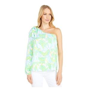 NWOT—-Lilly Pulitzer Avena One Shoulder Top